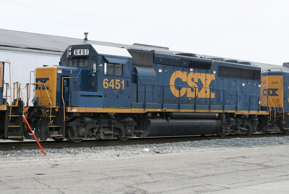 CSX 6451 on SB